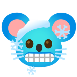 Mouse face and Cold face