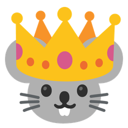 Mouse face and Crown