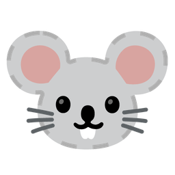 Mouse face and Dotted line face