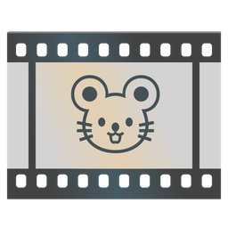 Mouse face and Film frames
