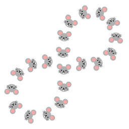 Mouse face and Infinity