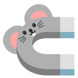 Mouse face and Magnet