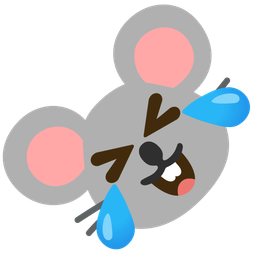 Mouse face and Rolling on the floor laughing