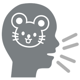 Mouse face and Speaking head