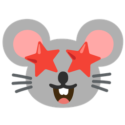 Mouse face and Star-struck