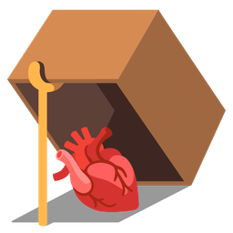 mouse trap and anatomical heart