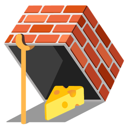 mouse trap and brick