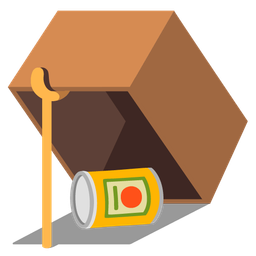 mouse trap and canned food