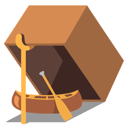 mouse trap and canoe