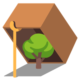 mouse trap and deciduous tree