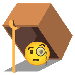 mouse trap and face with monocle