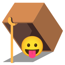 Mouse trap and Face with tongue