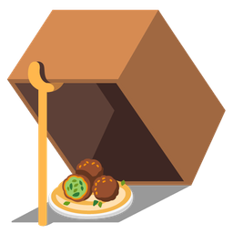 mouse trap and falafel