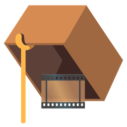 mouse trap and film frames