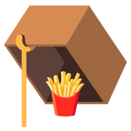 mouse trap and french fries