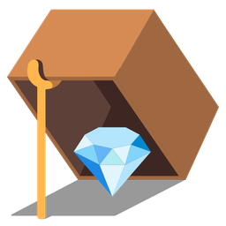 mouse trap and gem stone