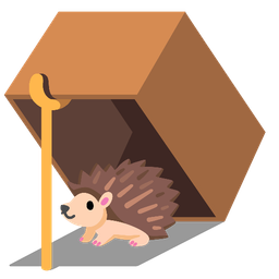 mouse trap and hedgehog