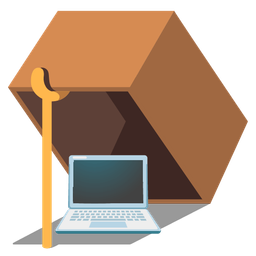 mouse trap and laptop