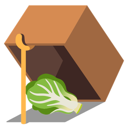 mouse trap and leafy green