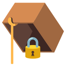 mouse trap and locked