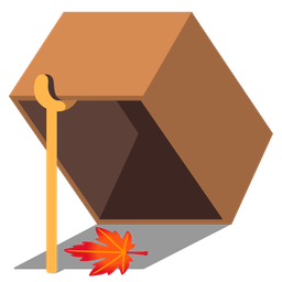 mouse trap and maple leaf