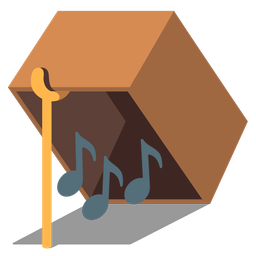 mouse trap and musical notes