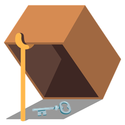 mouse trap and old key