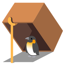 mouse trap and penguin