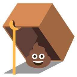 mouse trap and pile of poo