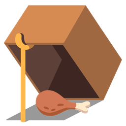 mouse trap and poultry leg