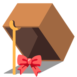 mouse trap and ribbon