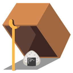 mouse trap and rice ball