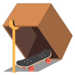 mouse trap and skateboard