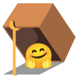 Mouse trap and Smiling face with open hands