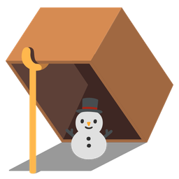 mouse trap and snowman without snow