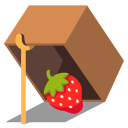 mouse trap and strawberry