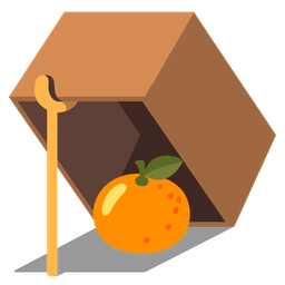 mouse trap and tangerine