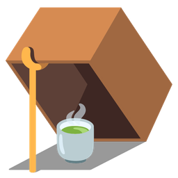 mouse trap and teacup without handle