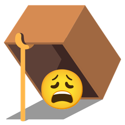 mouse trap and weary face