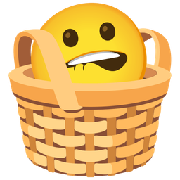 mouth and basket