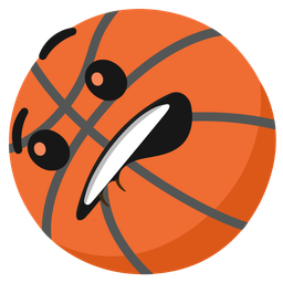 mouth and basketball