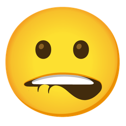 mouth and face with open mouth