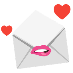 mouth and love letter