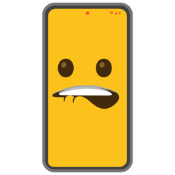 mouth and mobile phone