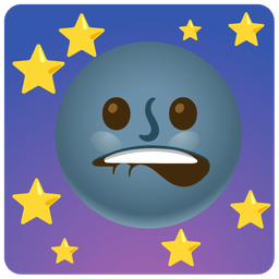 mouth and new moon face