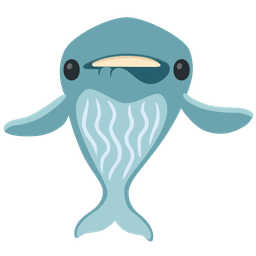 mouth and spouting whale