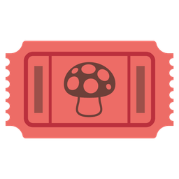 mushroom and admission tickets