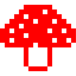 mushroom and alien monster