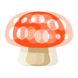 mushroom and beating heart