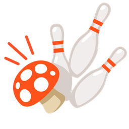 mushroom and bowling